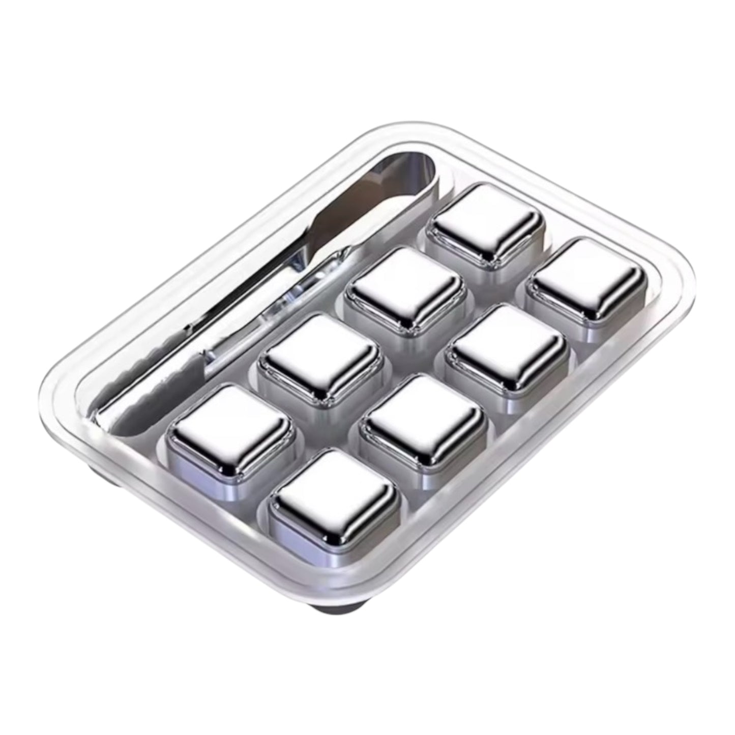 ZeroPoint°🧊 Set of 6 Metal ice cubes.